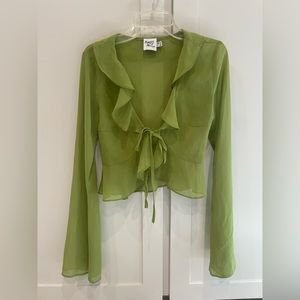 Gylda Long Sleeve Top Green